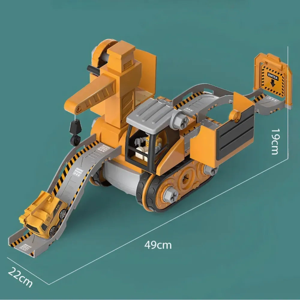MiniBric jouet éducatif à monter – véhicule de chantier pour développer logique et motricité