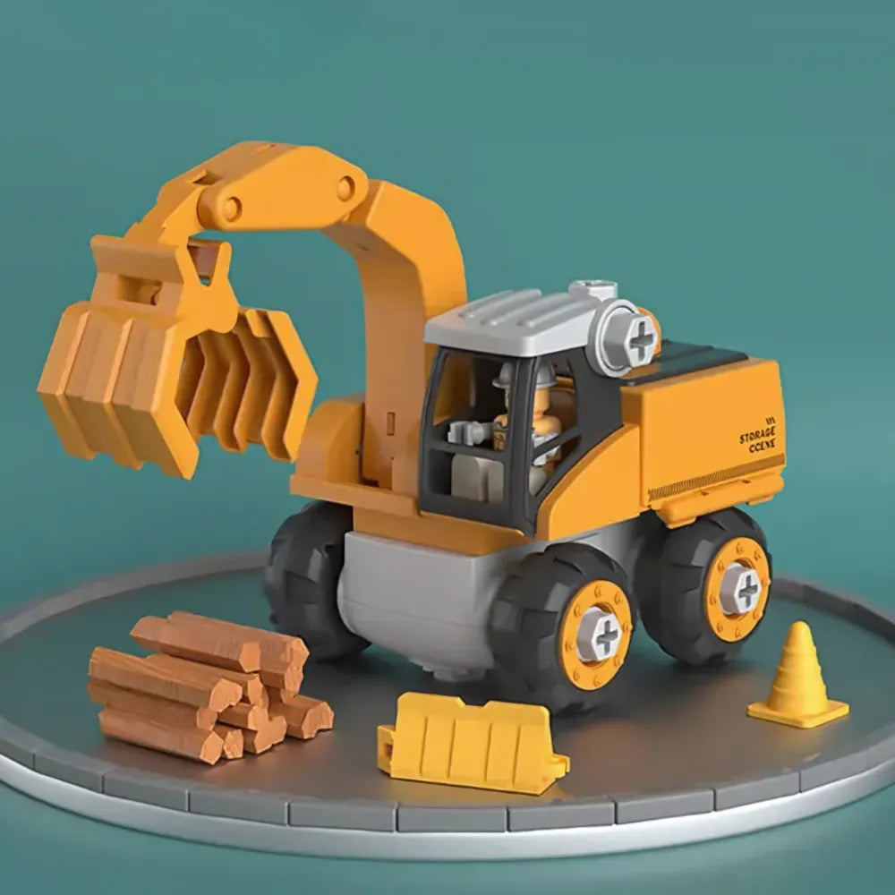 MiniBric véhicule évolutif – jeu de construction 4 en 1 pour enfants