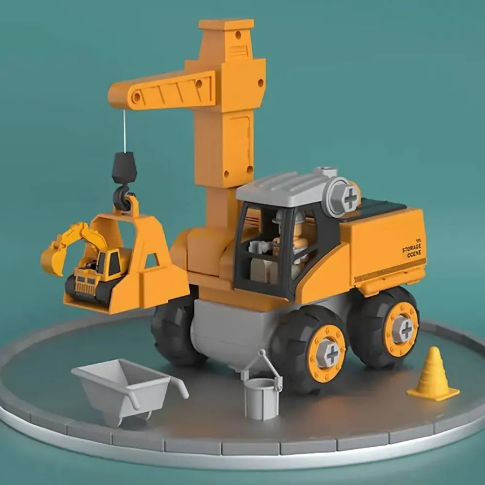 MiniBric engin de chantier transformable – jouet de construction éducatif