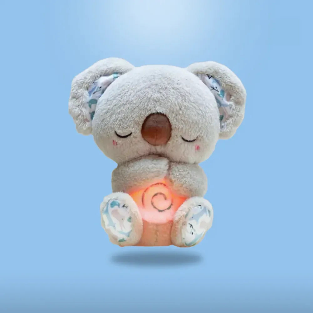 Peluche relaxante Aristy – doudou koala gris doux et réconfortant