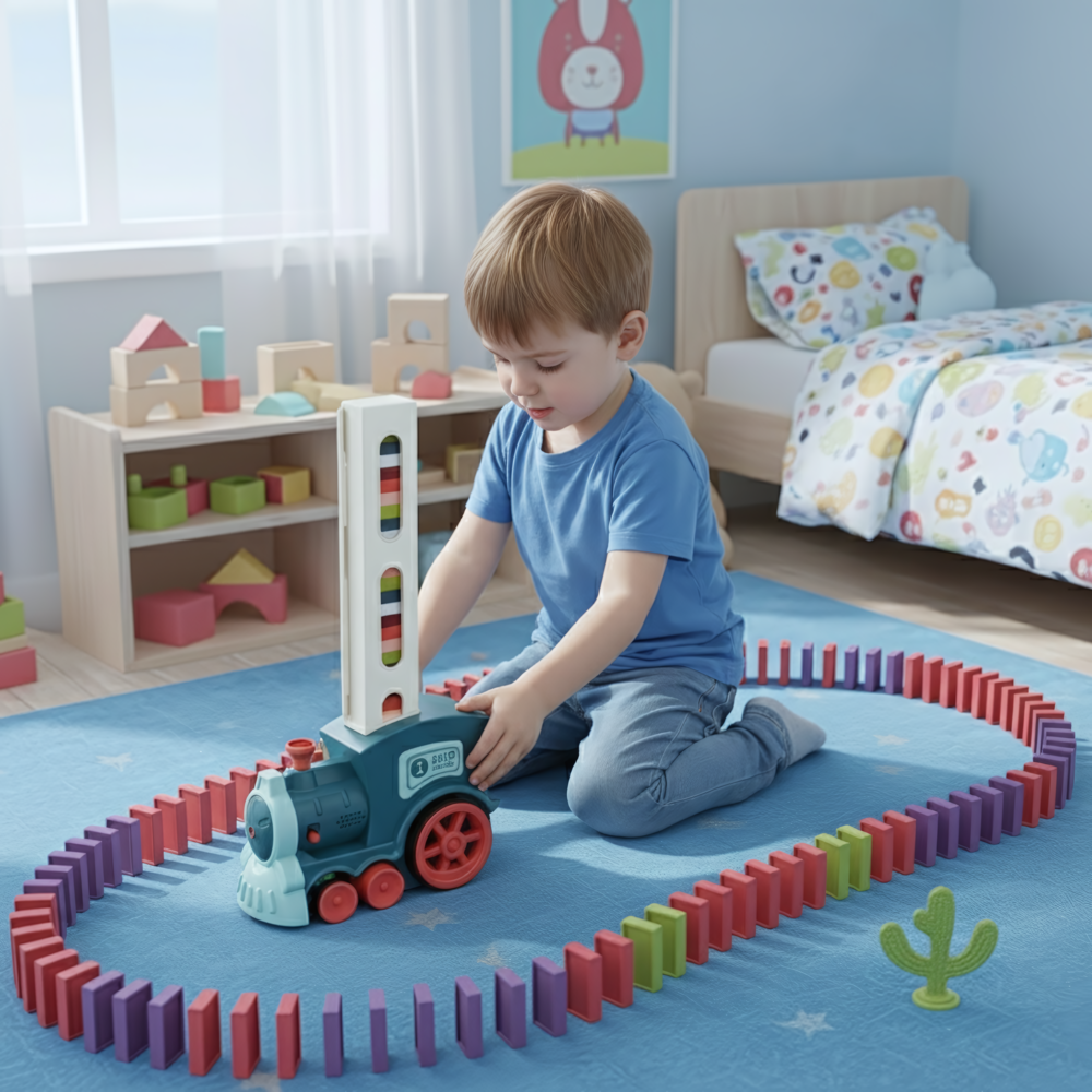 DomiGo – Train Poseur de Dominos