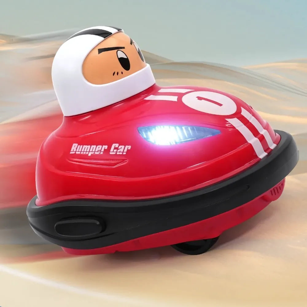 PopUp Racers voiture rouge avec pilote éjectable – jouet ludique de course et collision