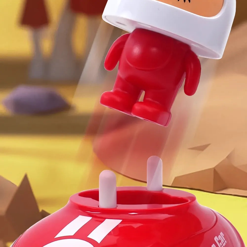 PopUp Racers pilote rouge éjecté – jouet de course amusant pour enfants