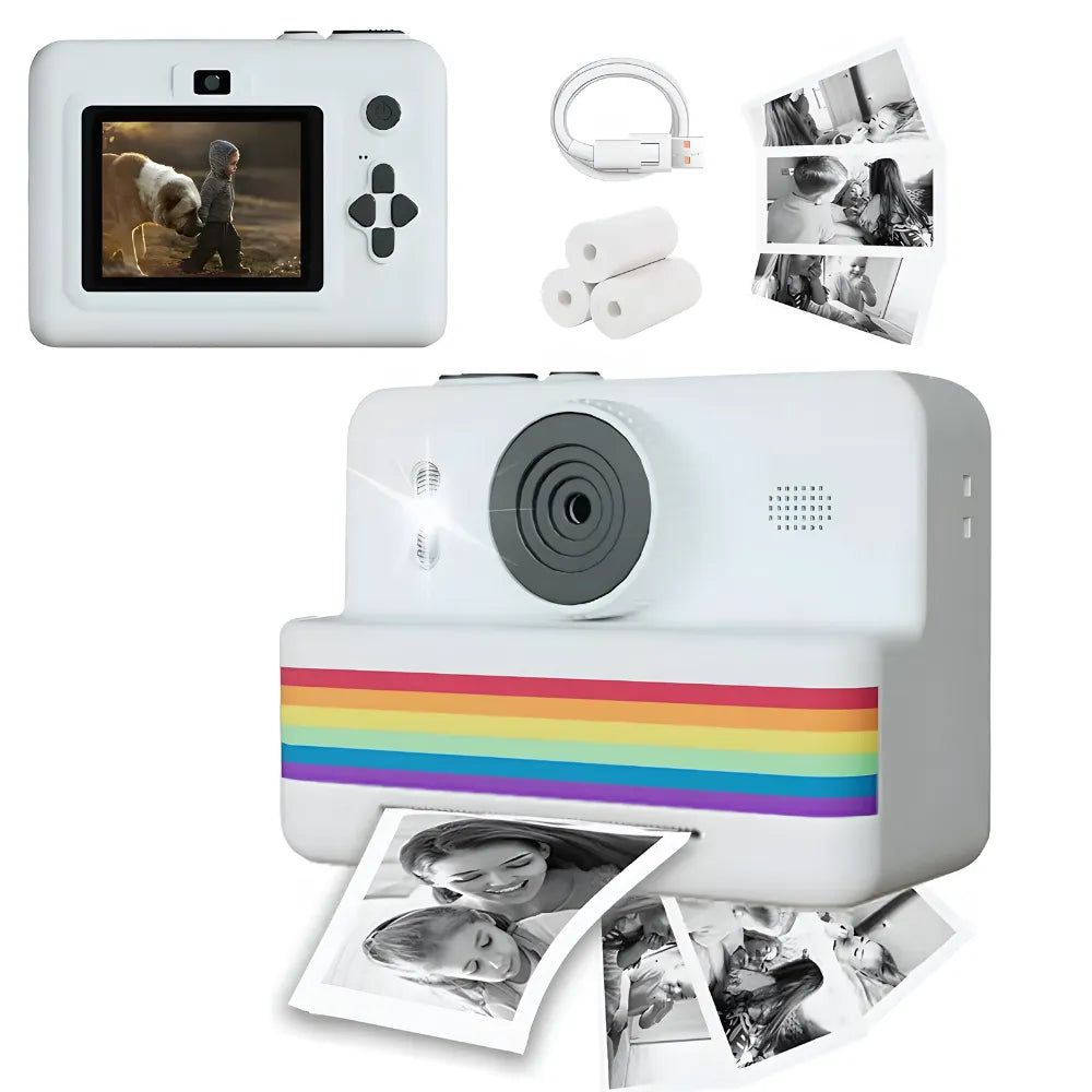 SnapPrint appareil photo instantané pour enfants – impressions rapides sans encre