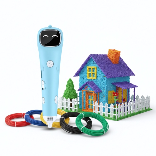 Créa’Pen stylo 3D créatif pour enfants avec filaments colorés